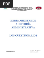 Actividad I Cuestionarios