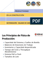 Balance de Carga de Trabajo y Sectorización