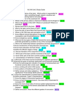 Unit 2 Study Guide Revised Jan 2018