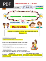 Personal Social Semana 27 Dia 1 Lunes 13 de Setiembre 5to Grado A B C D