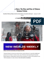 Telling The China Story: The Rise and Rise of Chinese Science Fiction - FactorDaily