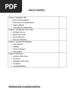 Discharges Final (Gap, Flowchart, Checklist)