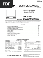 Service Manual: 20K-S100 CK20S10/21MK50