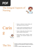 The Integral Aspects of Nursing