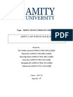 Taxation Law Project