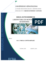 Manual de Procedimientos Del Laboratorio de Microbiologia