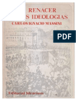 El Renacer de Las Ideologías - Massini