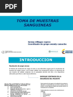 Toma de Muestras Sanguineas