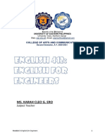 Module 3 - English For Engineers