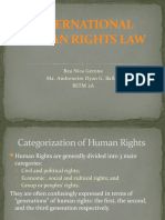 International Human Rights Law