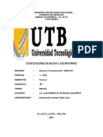 Trabajo Practico-Constituciones y Sus Reformas en Bolivia