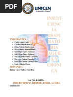 INSUFICIENCIA RESPIRATORIA Informe