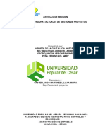 Articulo Tecnicas de Gestion de Proyectos