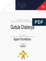 AppianTraining Certificate - Withforms