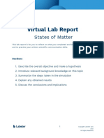 Experiment 3 - States of Matter