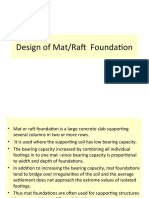 Design of Mat/Raft Foundation