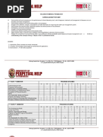 BS in Medical Technology Program