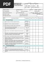 Saudi Aramco Inspection Checklist