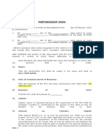 Partnership Format