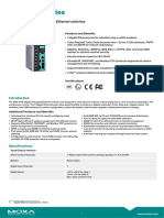 EDS-510E Series: 7+3g-Port Gigabit Managed Ethernet Switches