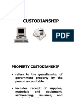 Slides 4 - Custodianship