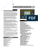 Dkg-509 Automatic Mains Failure Unit: Description