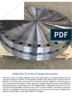 ASME B16.47 Series A Flange