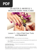 Quarter 2 - Module 1 Beauty Care Nail Care