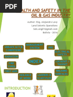 Health and Safety in The Oil & Gas Industry