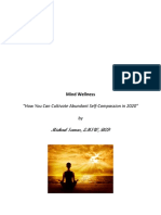 "How You Can Cultivate Abundant Self-Compassion in 2020" By: Michael Samar, LMSW, BCD