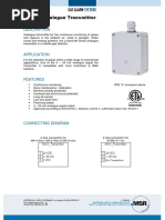 FT 022 Sensor de Monoxido Carbono MSR Ma 0 1110 Carbon Monoxide Gas Sensor