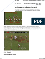 USC 4-3 Under Defense - Pete Carroll - Trojan Football Analysis