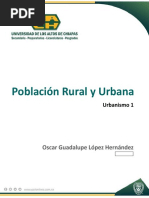 Urbanismo (Poblacion Rural y Urbana)