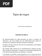 Tipos de Riegos