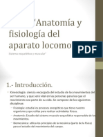 U.D.2 "Anatomía y Fisiología Del Aparato Locomotor": Sistema Esquelético y Muscular"