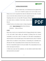 Comparative Analysis and Study of Marketing Mix With Reference To Religare Securities