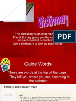 Dictionary April 8