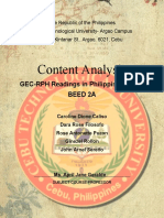 Content Analysis-Cory Aquino