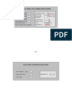 Valve CFM SCFM Calc