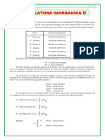 Quimica Tema 8 Nomenclatura Inorganica Ii