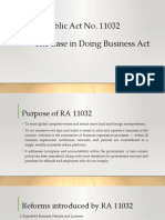 M3 The Ease in Doing Business Act-Simplified