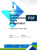 Modul 2 Sistem Manajemen Mutu Konstruksi