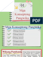 Iba Pang Konseptong Pangwika