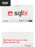 My Power BI Report Is Slow - What Should I Do