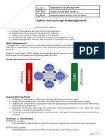 Org Man - Module 1 - Introduction To Management