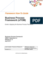 Business Process Framework (eTOM) : Frameworx How-To Guide