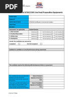 SITHCCC001 Use Food Preparation Equipments