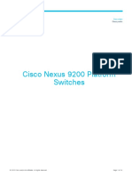 Cisco Nexus 9200 Platform Switches