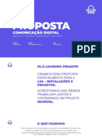 Proposta Comunicação Digital - Cliente 