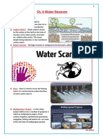 CH 6 Water Resources